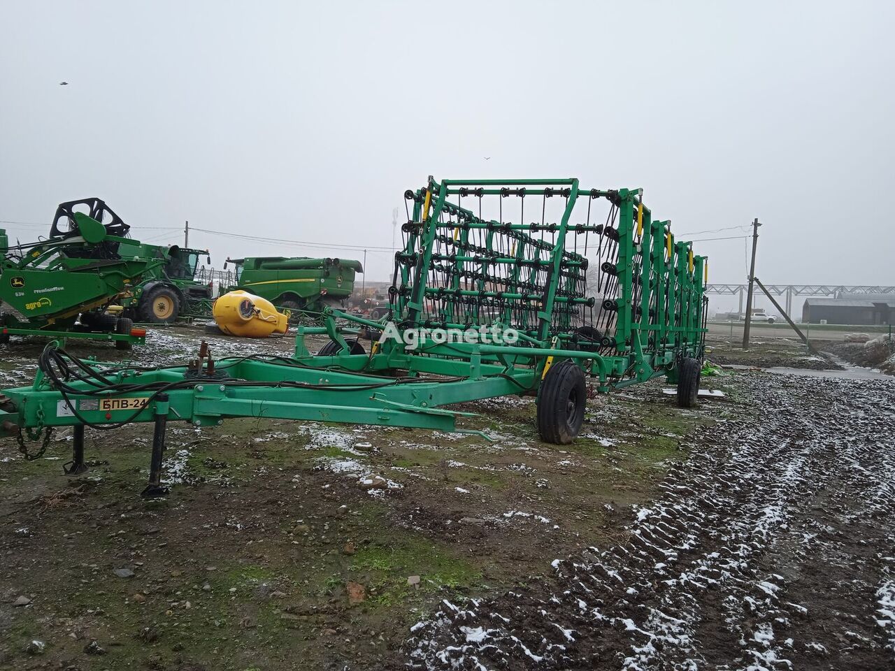 herse à dents flexibles Belotserkovmash BPV24