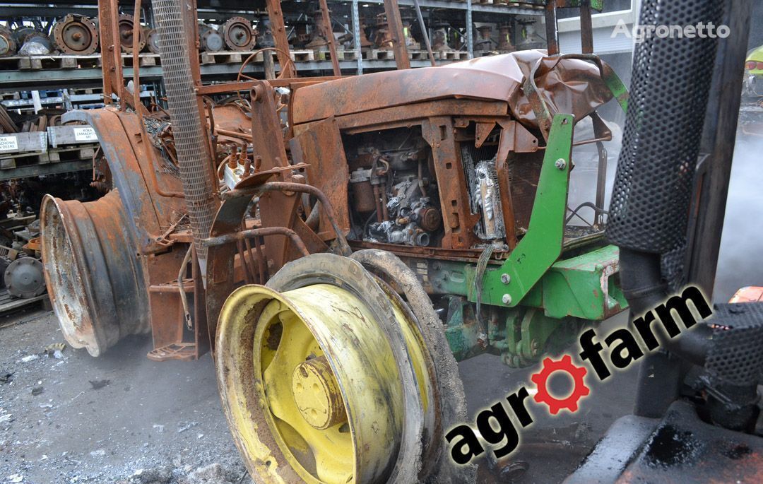 pièces détachées skrzynia silnik kabina most zwolnica pour tracteur à roues John Deere 6210