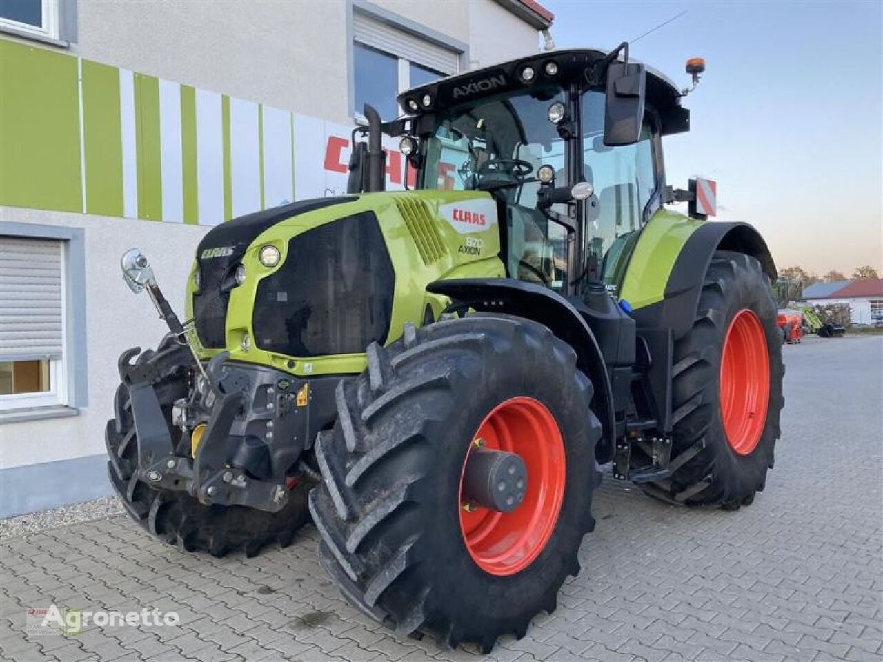 tracteur à roues Claas AXION 870 CMATIC-STAGE V CEBIS