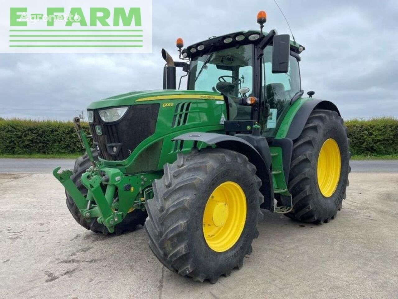 tracteur à roues John Deere 6195r