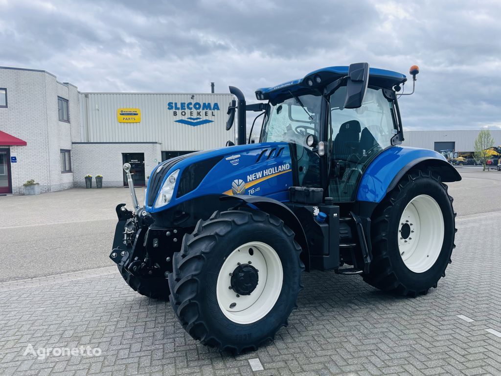 tracteur à roues New Holland T6.145 Auto Command Fronthef