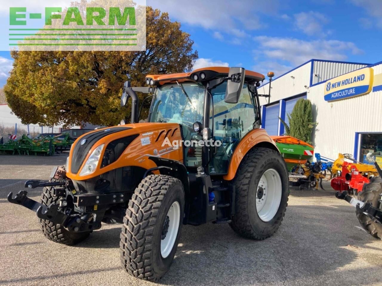 tracteur à roues New Holland tracteur agricole t5.110 auto command new holland