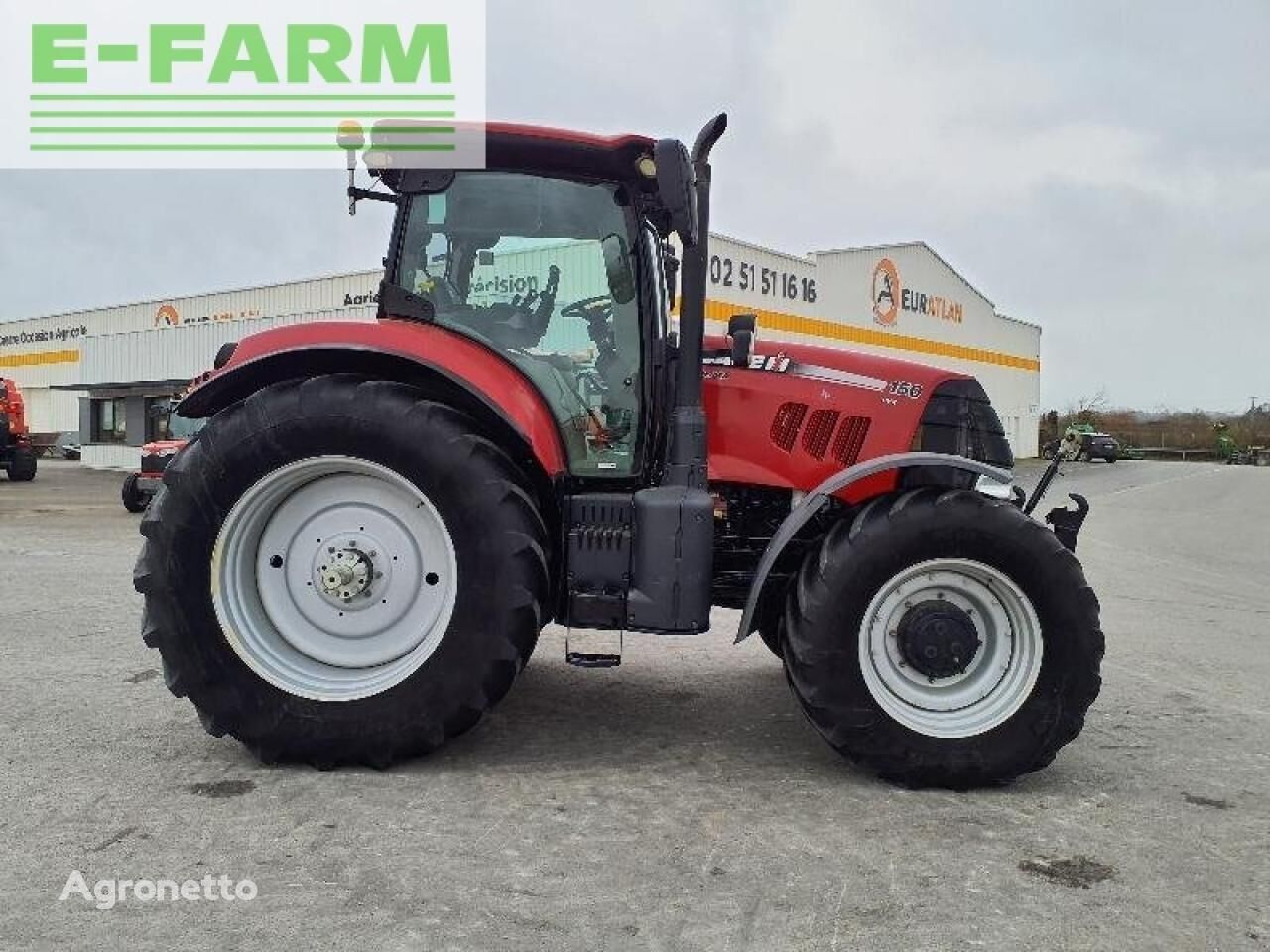 tracteur à roues puma150cvx